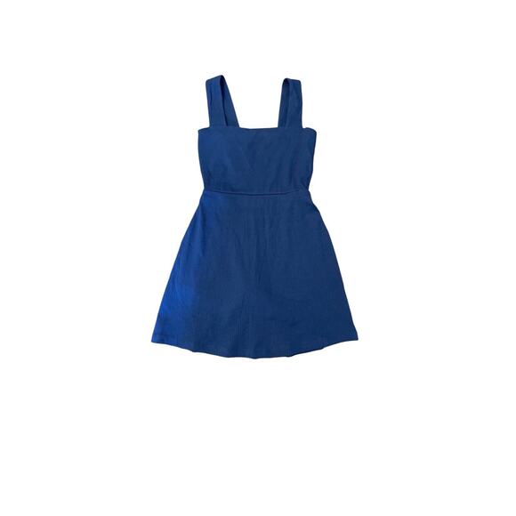 PINK Victoria’s Secret Navy XL Rib Square Neck Active Baby Doll Tank Dress VS - Picture 4 of 7